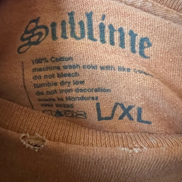 Urban Outfitters Distressed Sublime Oversized Shirt - Picture 3 of 9